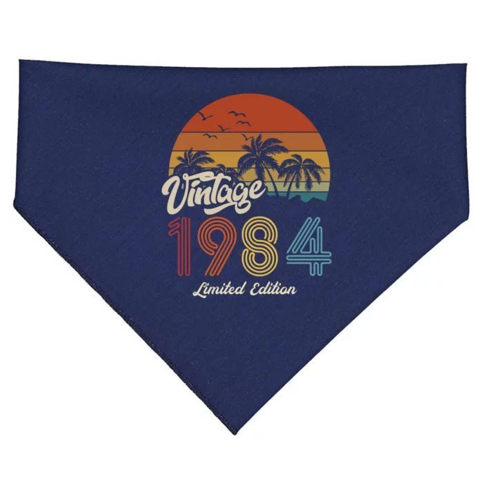 39th Birthday Vintage Limited Edition 1984 USA-Made Doggie Bandana