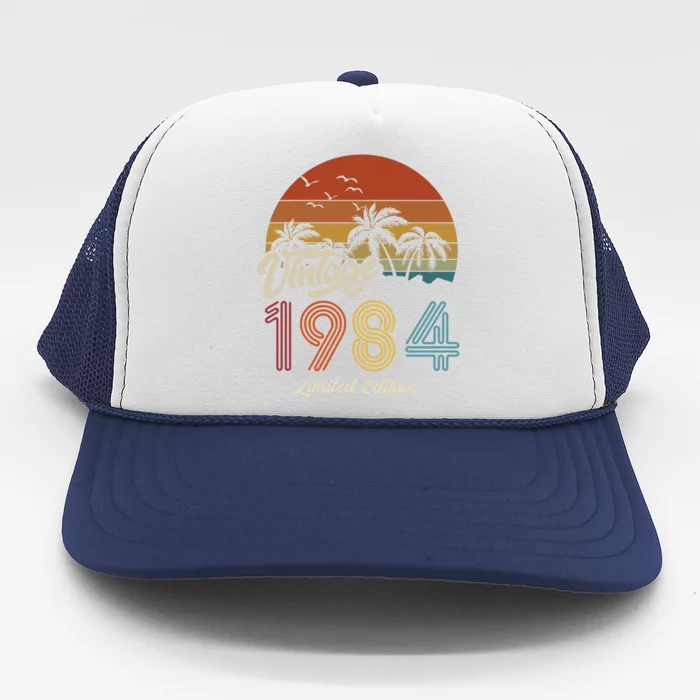 39th Birthday Vintage Limited Edition 1984 Trucker Hat