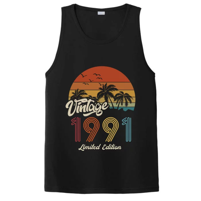 32nd Birthday Vintage Limited Edition 1991 Performance Tank