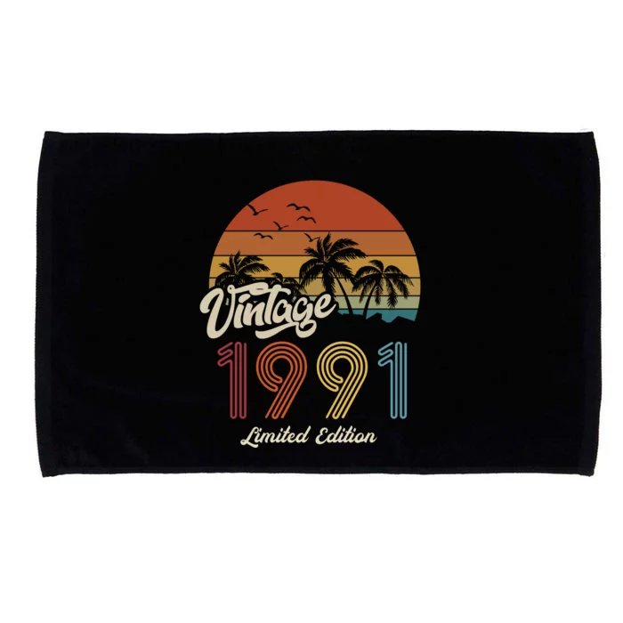 32nd Birthday Vintage Limited Edition 1991 Microfiber Hand Towel