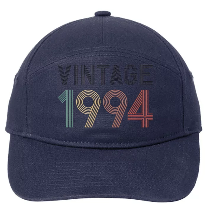 30th Birthday Vintage 1994 Matching 7-Panel Snapback Hat