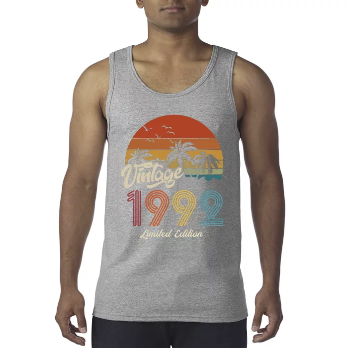 31st Birthday Vintage Limited Edition 1992 Tank Top