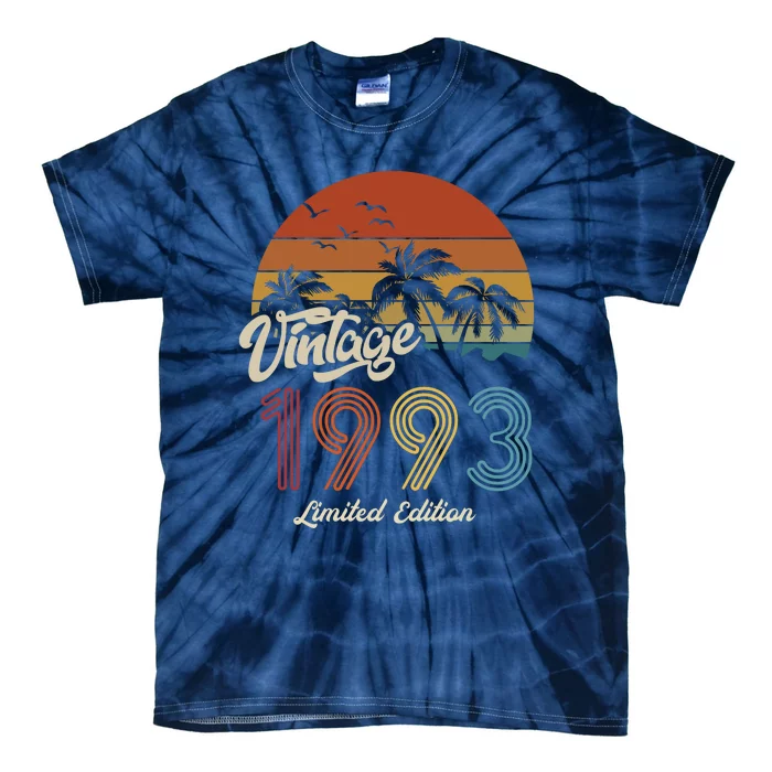 30th Birthday Vintage Limited Edition 1993 Tie-Dye T-Shirt