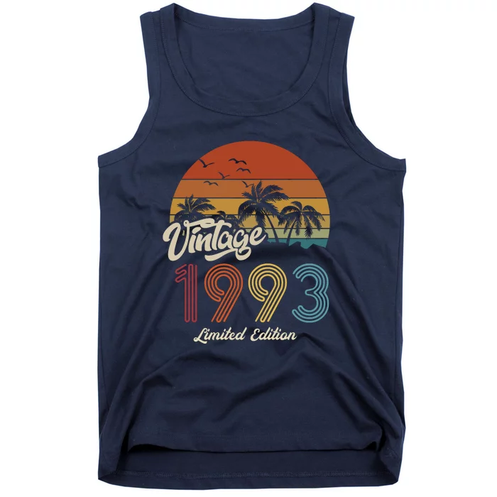 30th Birthday Vintage Limited Edition 1993 Tank Top