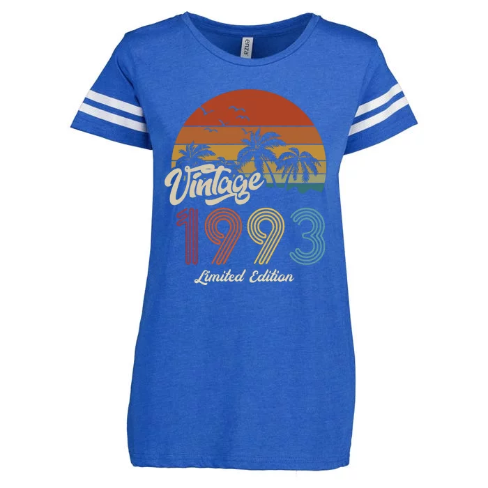 30th Birthday Vintage Limited Edition 1993 Enza Ladies Jersey Football T-Shirt