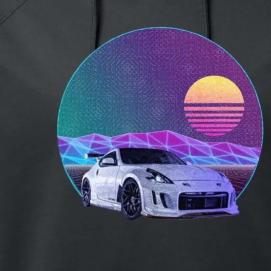 370z Car Performance Fleece Hoodie