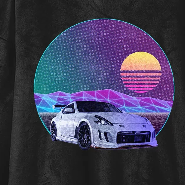 370z Car Hooded Wearable Blanket