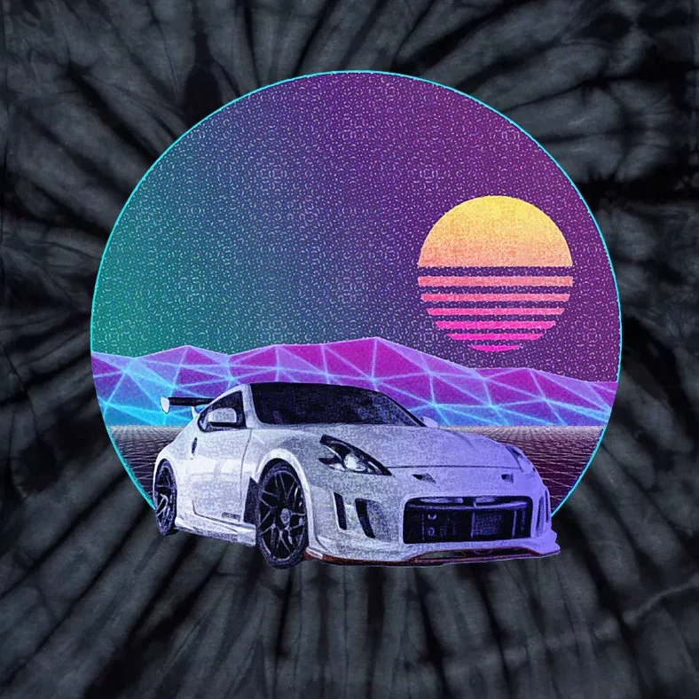 370z Car Tie-Dye T-Shirt