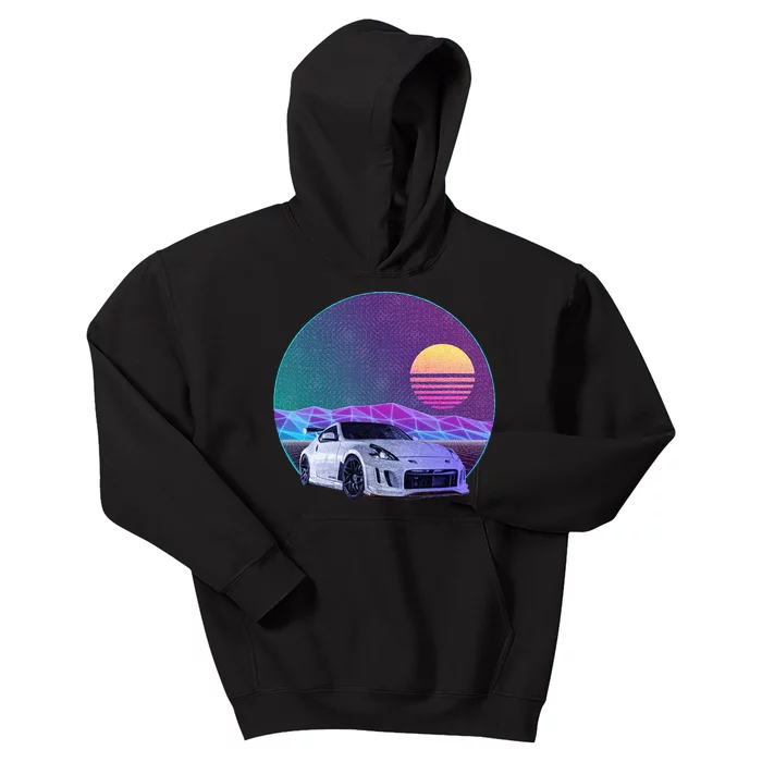 370z Car Kids Hoodie