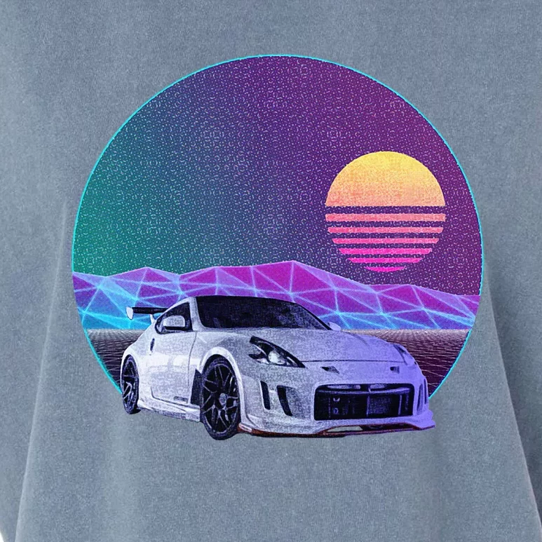 370z Car Garment-Dyed Women's Muscle Tee