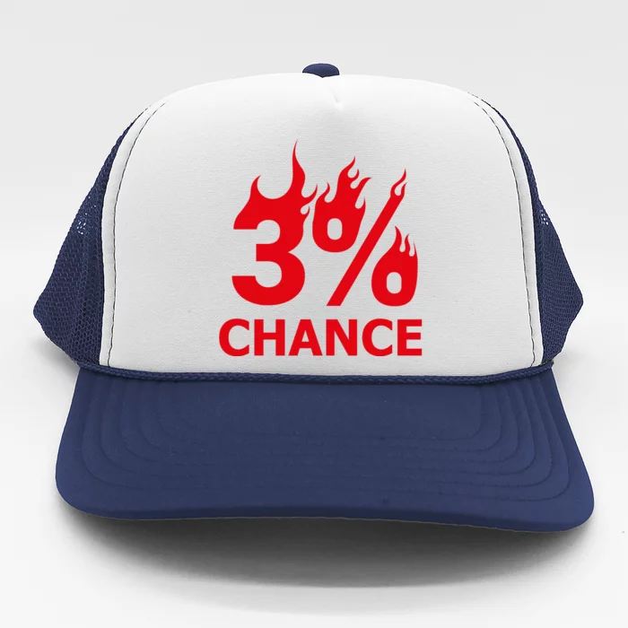 3% Chance Trucker Hat