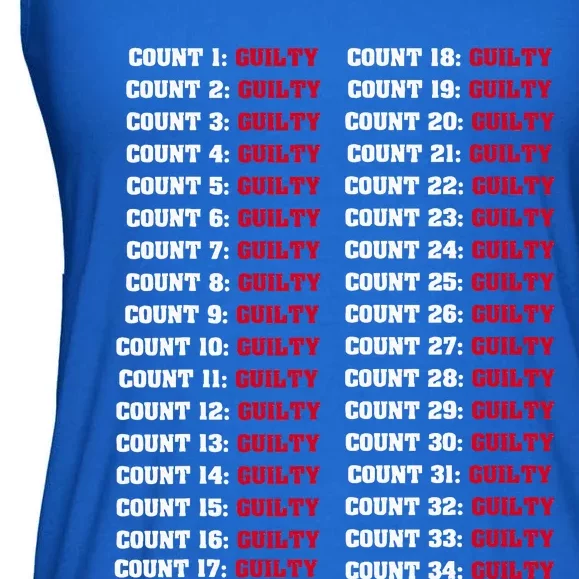 34 Counts Guilty Ladies Essential Flowy Tank