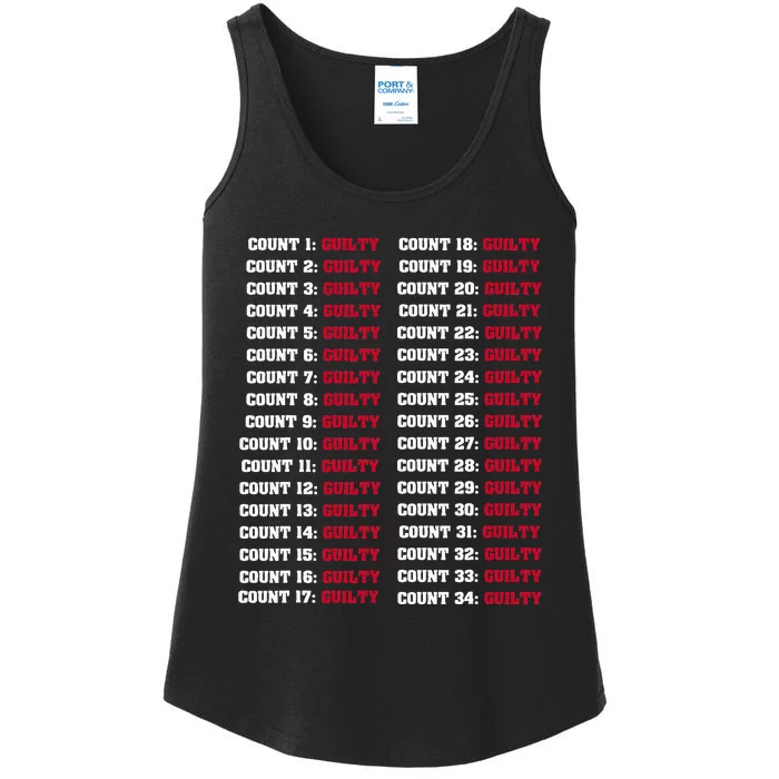 34 Counts Guilty Design Ladies Essential Tank