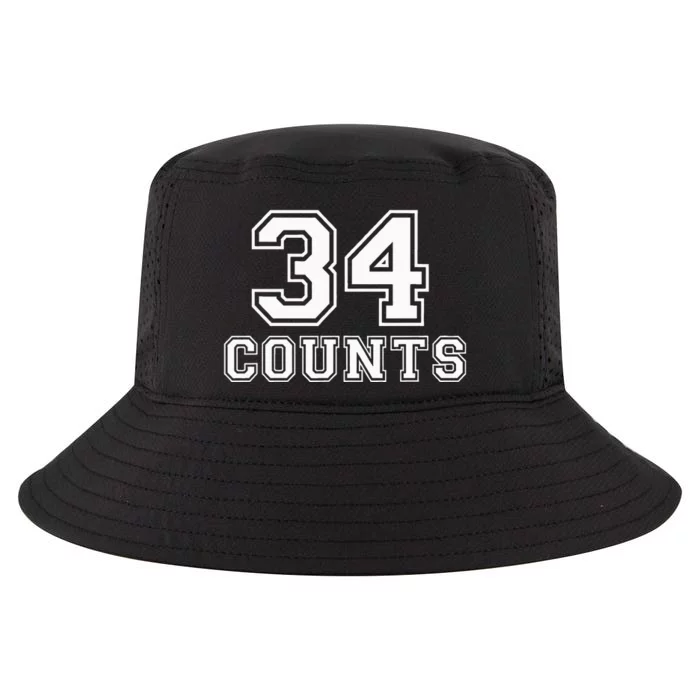 34 Counts President Donald Trump Team Biden Finally! Meme Cool Comfort Performance Bucket Hat