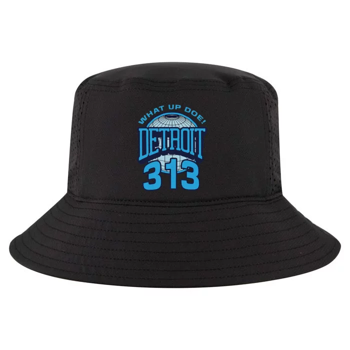 313 Detroit Area Code What Up Doe Hometown Cool Comfort Performance Bucket Hat