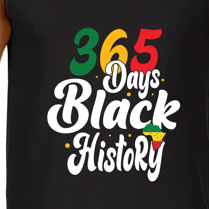 365 Days Black History Month African American Comfort Colors® Tank Top