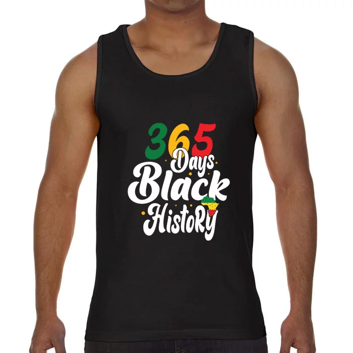 365 Days Black History Month African American Comfort Colors® Tank Top