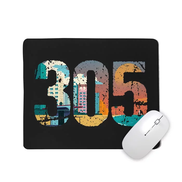 305 Dade County Miami Mousepad