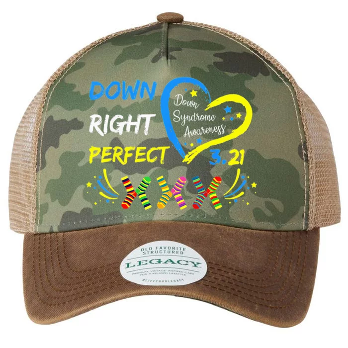 321 Down Right Perfect Socks Down Syndrome Awareness Legacy Tie Dye Trucker Hat