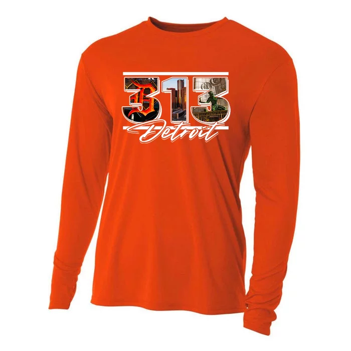 313 Detroit Urban Spirit Cooling Performance Long Sleeve Crew