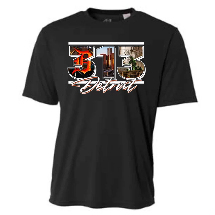 313 Detroit Urban Spirit Cooling Performance Crew T-Shirt