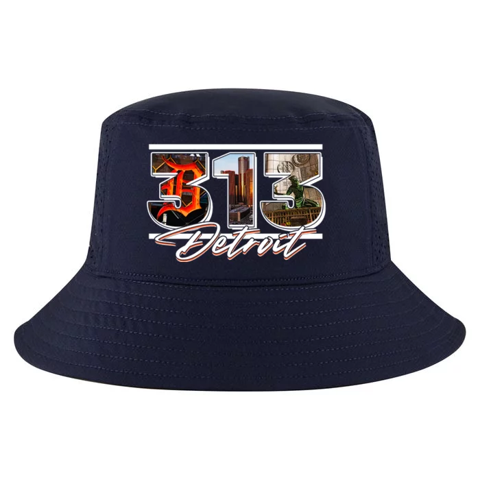 313 Detroit Urban Spirit Cool Comfort Performance Bucket Hat