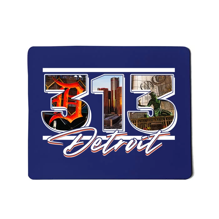 313 Detroit Urban Spirit Mousepad