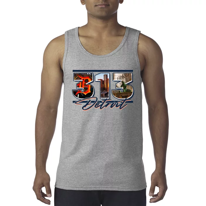 313 Detroit Urban Spirit Tank Top