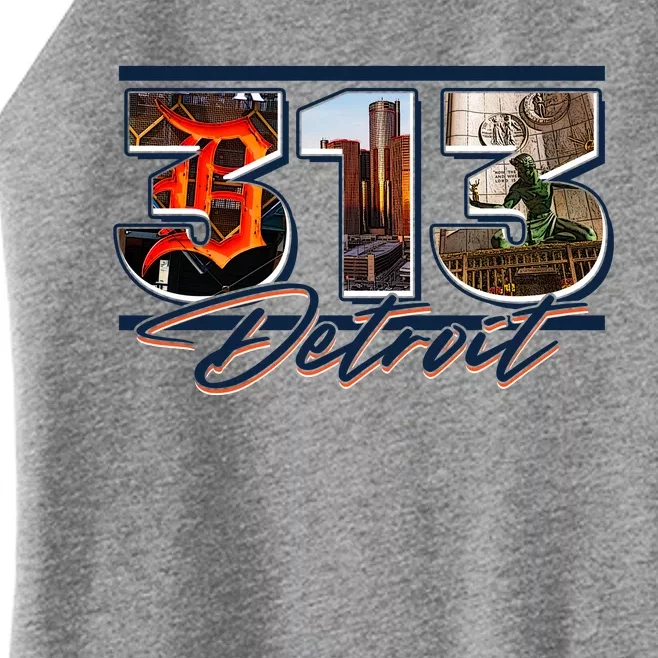 313 Detroit Urban Spirit Women’s Perfect Tri Rocker Tank