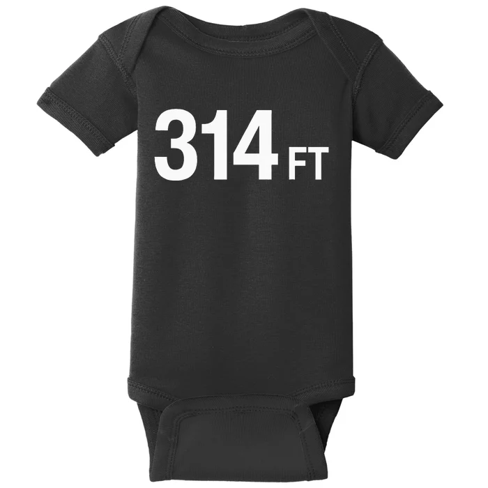 314 Ft Baby Bodysuit