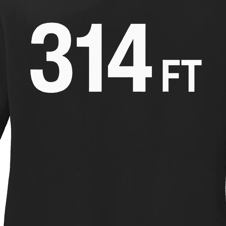 314 Ft Ladies Long Sleeve Shirt