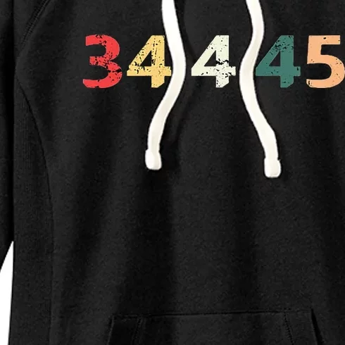 34 Felonies For Former 45 President Donald 4 Prison Women's Fleece Hoodie