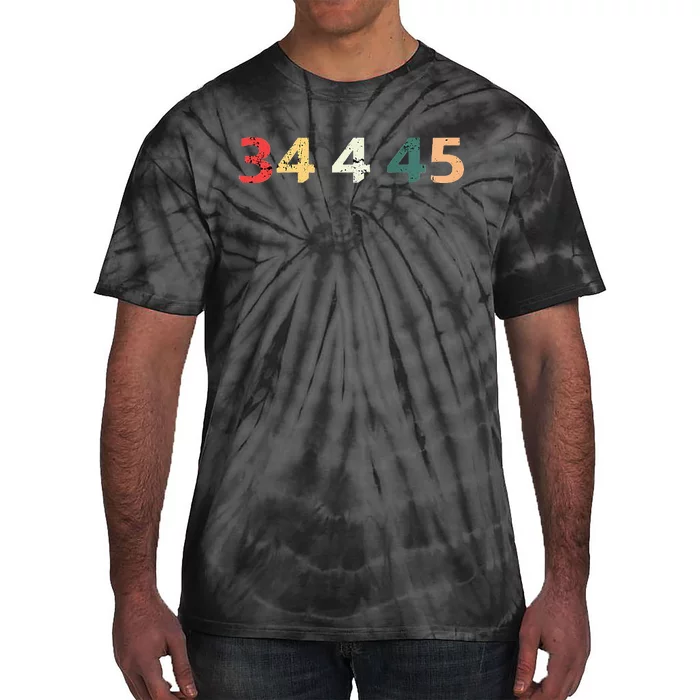 34 Felonies For Former 45 President Donald 4 Prison Tie-Dye T-Shirt