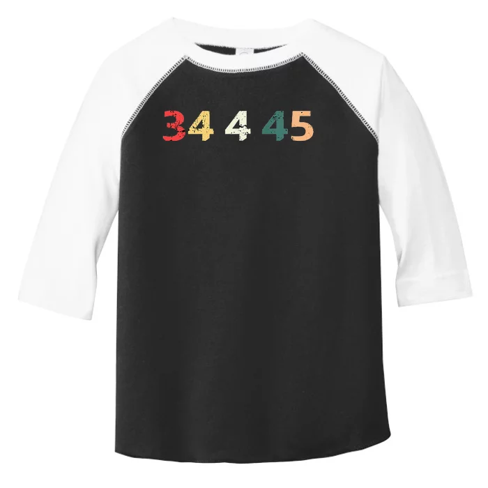 34 Felonies For Former 45 President Donald 4 Prison Toddler Fine Jersey T-Shirt