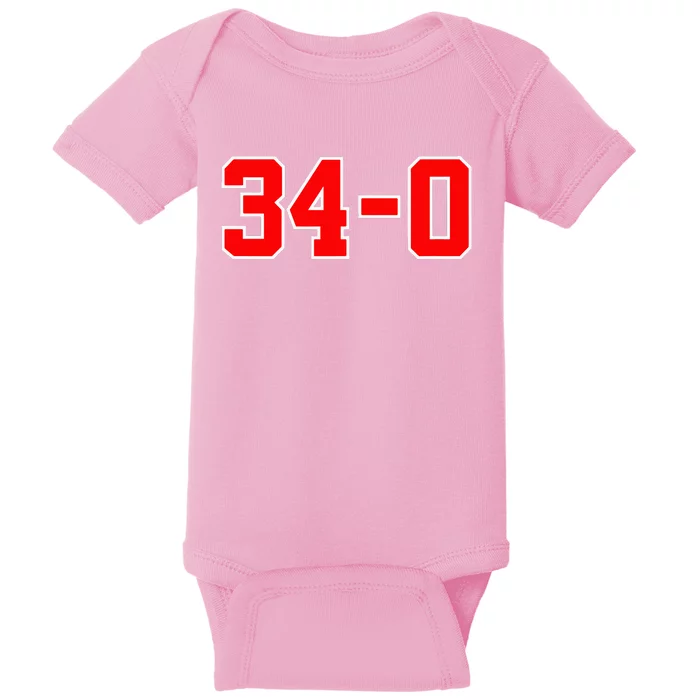 340 Funny Trump Guilty Trump Guilty Baby Bodysuit