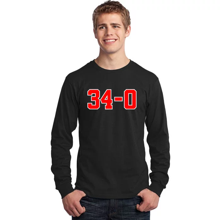 340 Funny Trump Guilty Trump Guilty Tall Long Sleeve T-Shirt