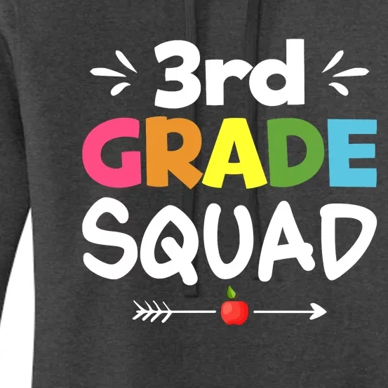 3rd Grade Back To School Women's Pullover Hoodie