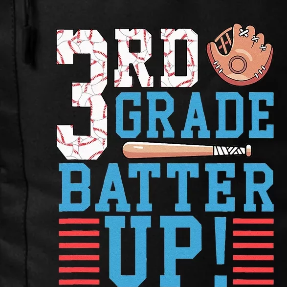 3rd Grade Back To School 3rd Grade Batter Up Baseball Daily Commute Backpack