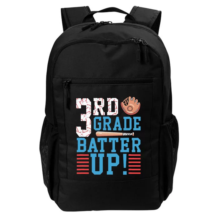 3rd Grade Back To School 3rd Grade Batter Up Baseball Daily Commute Backpack