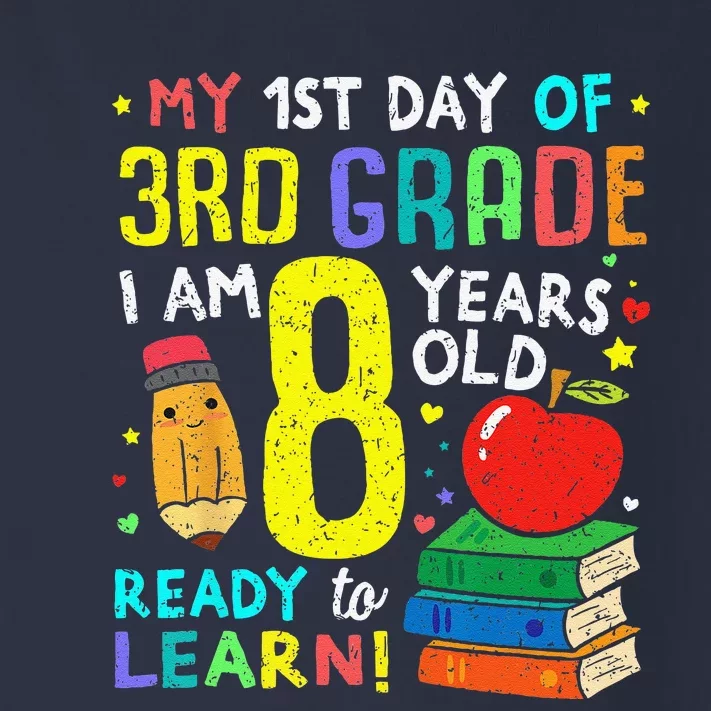 3rd Grade Back To First Day Of School Gift Toddler Long Sleeve Shirt