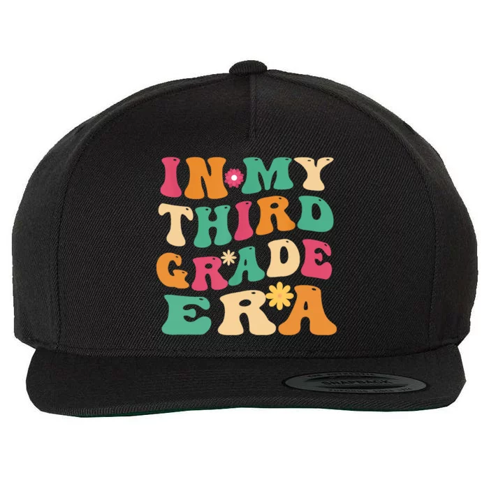 3rd Grade Back To School Retro In My Third Grade Era Teacher Wool Snapback Cap