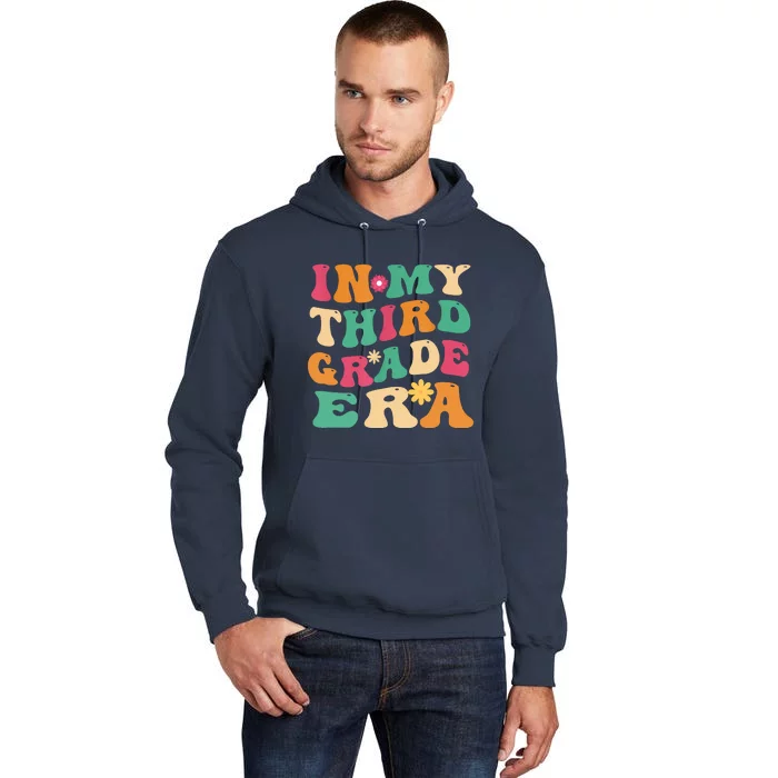 3rd Grade Back To School Retro In My Third Grade Era Teacher Tall Hoodie