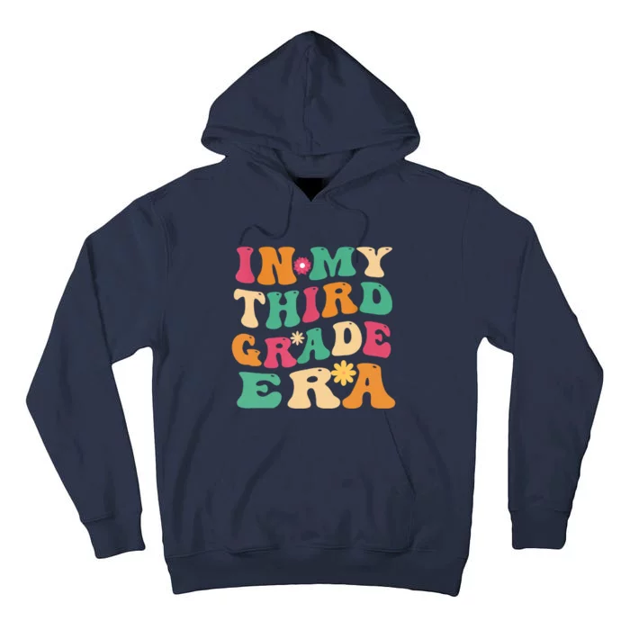 3rd Grade Back To School Retro In My Third Grade Era Teacher Tall Hoodie