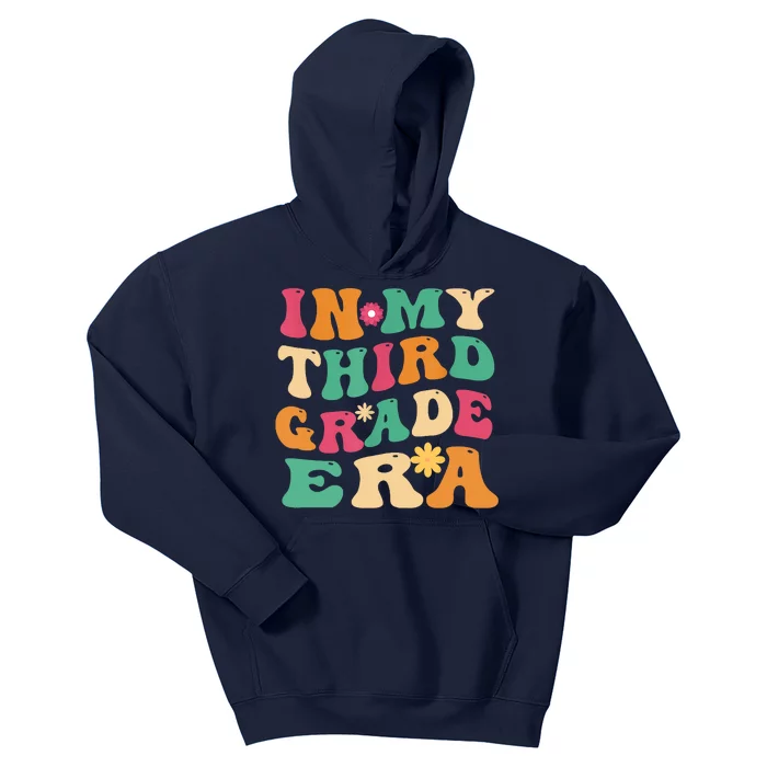 3rd Grade Back To School Retro In My Third Grade Era Teacher Kids Hoodie