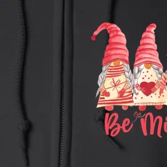 3 Gnomies Be Mine Gift For Valentine Day Full Zip Hoodie