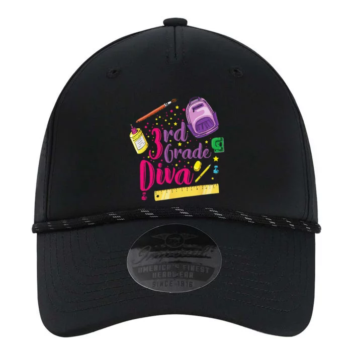 3rd Grade Diva First Day Of School Clothes Gift Performance The Dyno Cap