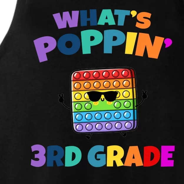 3rd Grade First Day Of School Pop It Ladies Tri-Blend Wicking Tank