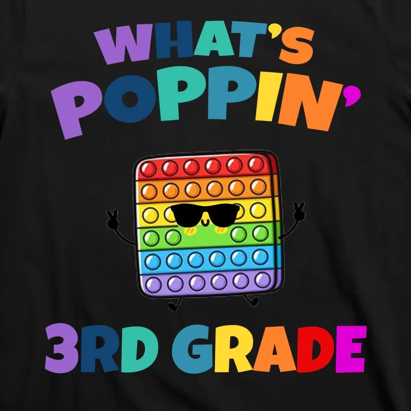 3rd Grade First Day Of School Pop It T-Shirt