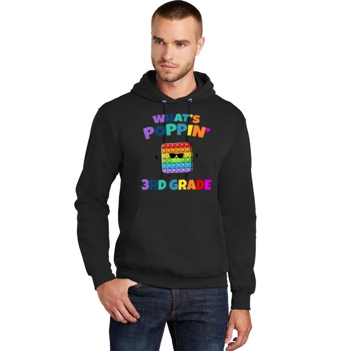 3rd Grade First Day Of School Pop It Tall Hoodie