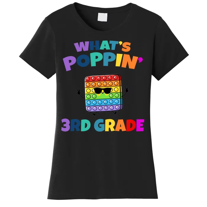 3rd Grade First Day Of School Pop It Women's T-Shirt